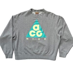 2018 Nike Womens ACG Sweatshirt - HTR Grey - Small